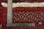 Bokhara Rug 4'1'' X 6'3'' Red Wool Tribal Hand-Knotted Oriental Carpet For Sale - Image 12 of 12