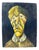 Alain Rigollier, Cubist Portrait, Oil on Wood, 1990s For Sale - Image 5 of 5