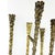 1960s Mid 20th Century Brutalist Nine-Light Candelabra Menorah With Sculptural Molten Gold Metal After Paul Evans For Sale - Image 5 of 8