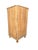 Beautiful antique pine Swedish corner cupboard with a rounded front and nice detail, circa mid-1800s. A charming corner...