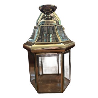 Kichler Solid Brass Lantern For Sale