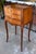Italian Antique Satinwood Inlaid Nightstand Dressing Side Table For Sale - Image 3 of 9