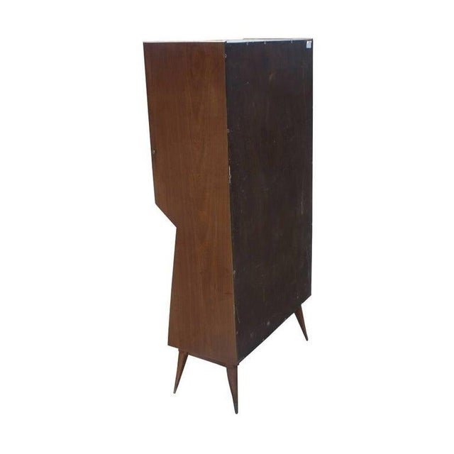 1960s 1960s Danish Modern Walnut Secretary Desk For Sale - Image 5 of 6