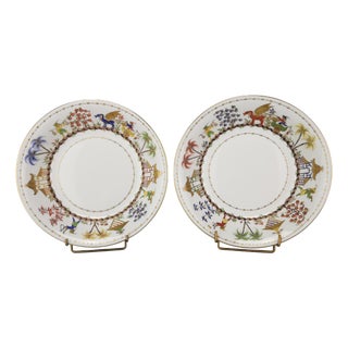 Chinese Circus Bowls from C. Le Tallec, 1987, Set of 2 For Sale