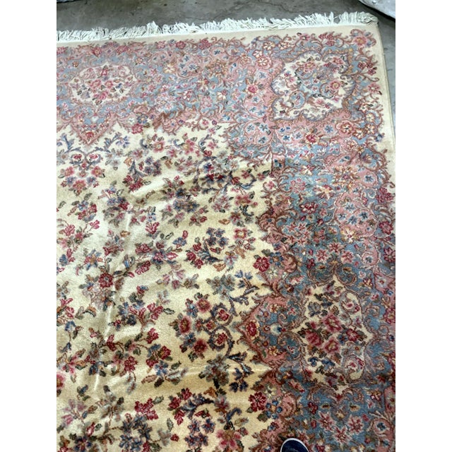 1950s, Vintage American Karastan Rug 9.10' X 13.11' For Sale - Image 10 of 11