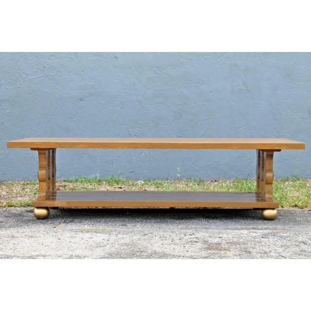 C1960's Mid Century Large Coffee Table For Sale - Image 10 of 12