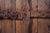 Indian Doors in Frame - Antique Carved Teakwood For Sale - Image 3 of 10