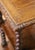 19th Century French Louis XIII Barley Twist Oak Side Table For Sale In Dallas - Image 6 of 9