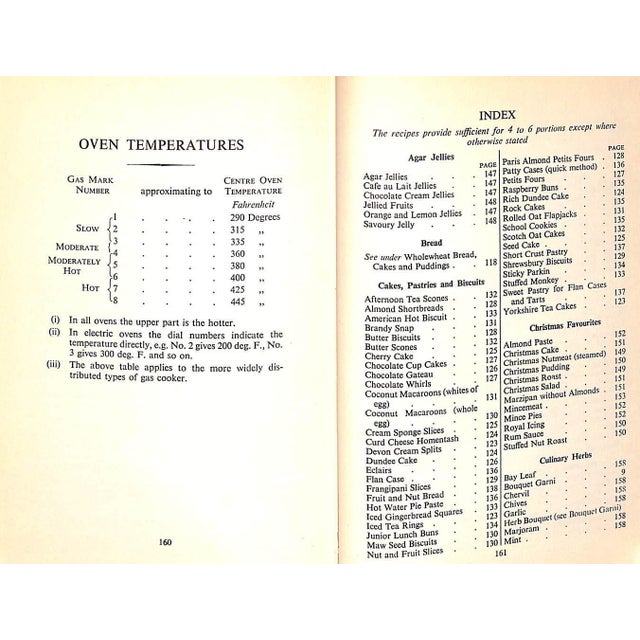1950s "Complete Vegetarian Recipe Book" 1957 Baker, Ivan For Sale - Image 5 of 7