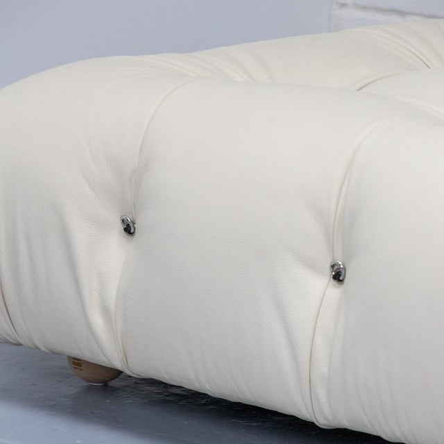 Cream Leather Camaleonda Element by Mario Bellini for B&B Italia, 2010s For Sale - Image 8 of 18