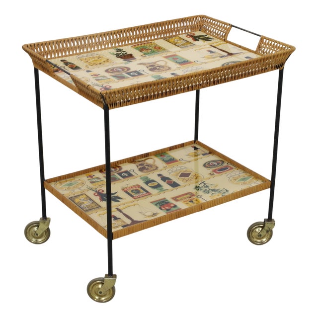 Vintage Serving Trolley, 1960s For Sale