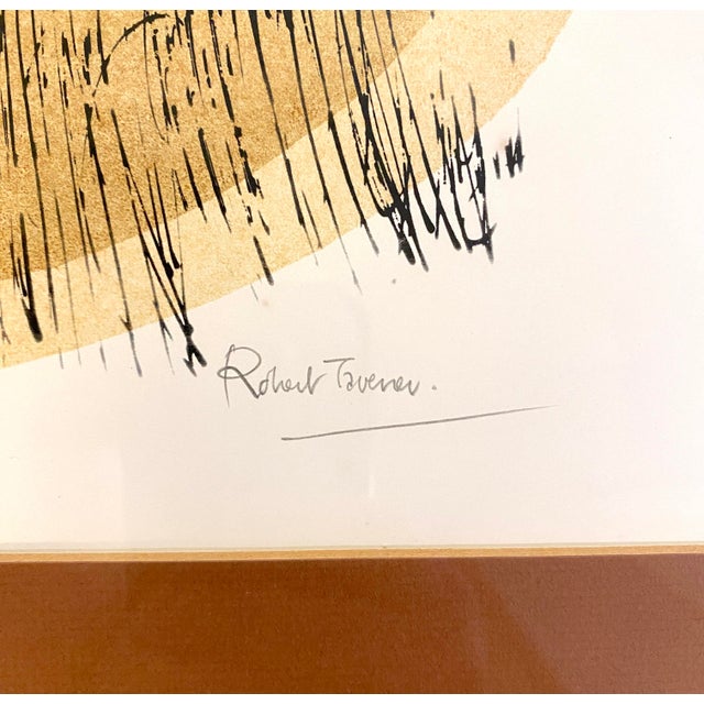 Robert Tavener Winter Paddock Lithograph Signed Mid Century English Farm Barn For Sale - Image 11 of 15
