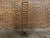 Mid 20th Century Mid Century Modern Tall and Narrow Iron Wine Rack with Leather Straps For Sale - Image 10 of 11