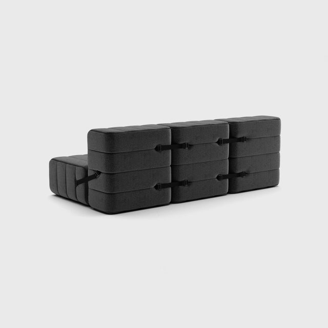 Modular Sofa in Dama Fabric by Ambivalenz, Set of 6 For Sale - Image 10 of 18