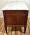 Pair Vintage Empire Directoire French Style Bronze & Marble Top Bed End Commodes For Sale In New York - Image 6 of 18
