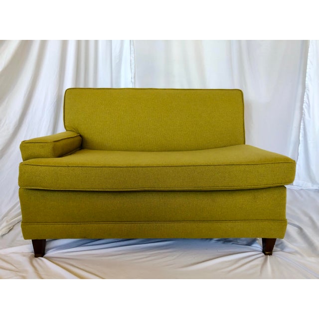 1950’s Chartreuse Sectional Sofa For Sale - Image 4 of 12