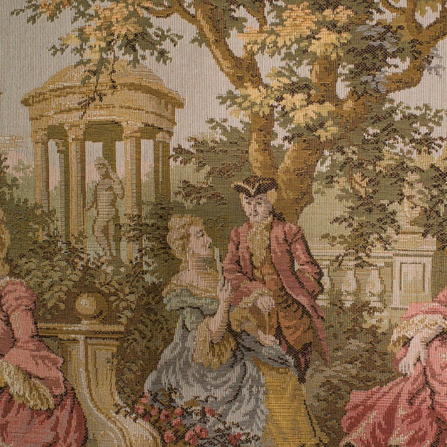 1970s 1970s Vintage Needlepoint Wall Tapestry For Sale - Image 5 of 11