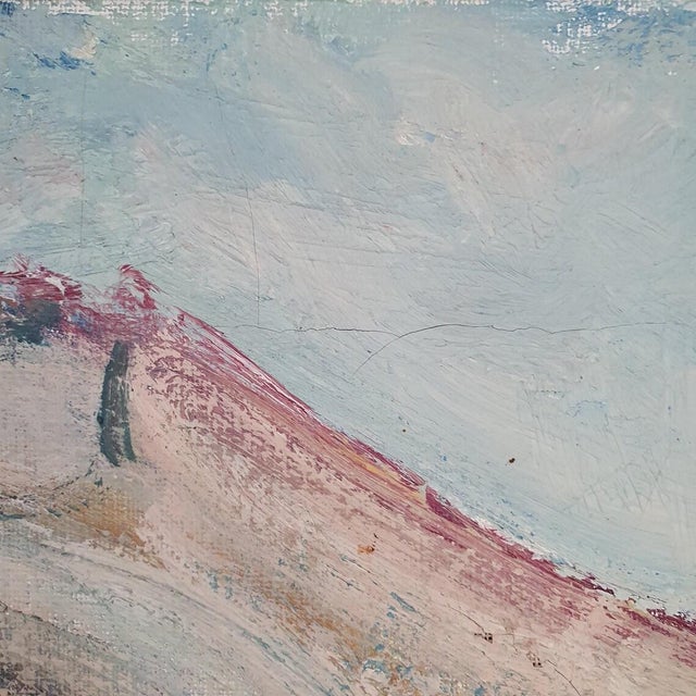 Arnold Axelsson, Abstract Landscape, 1950s, Oil on Canvas For Sale - Image 15 of 18