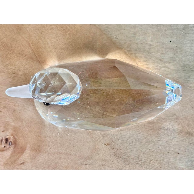 Traditional Vintage Swarovski Crystal Mallard Duck Figurine For Sale - Image 3 of 6