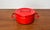 Mid-Century Modern Red Enamel Pot by Seppo Mallat for Finel, 1960s For Sale - Image 10 of 16