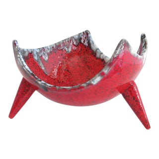 Vintage & Used Red Bowls | Chairish