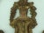 Wood Louis XVI Painted Giltwood Barometer For Sale - Image 7 of 8