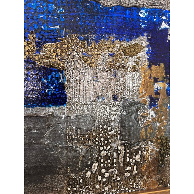 Wood Quiet Bearing - Original Abstract Painting by J. Kent Martin For Sale - Image 7 of 9