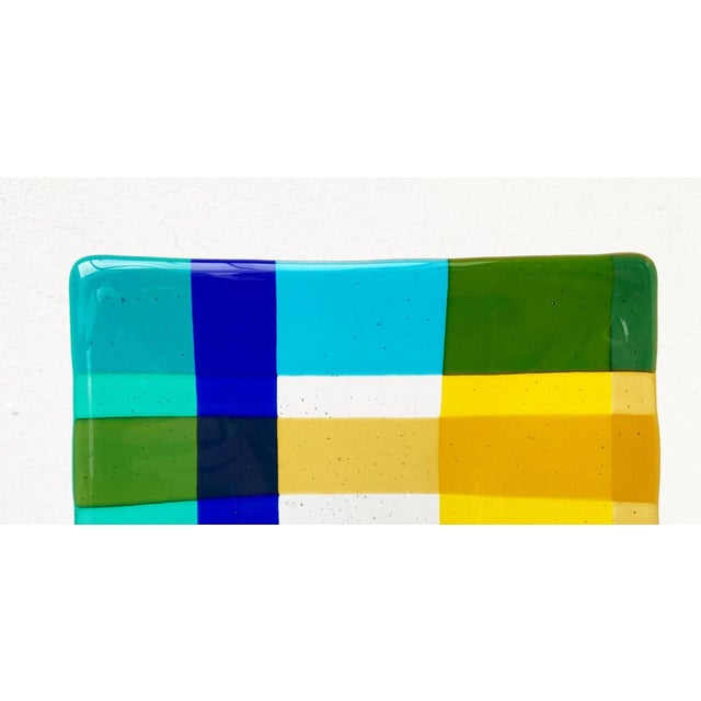 Vintage Danish Art Glass Bowl from Greve Glaskunst, 1980s For Sale - Image 16 of 18