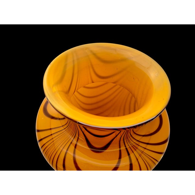 1980s Phoenician Murano Glass Vase from Manifattura Di Murano, 1980s For Sale - Image 5 of 10