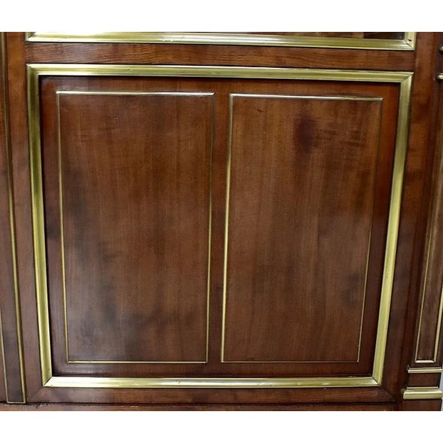 19th Century Louis XVI Style Mahogany Cabinet For Sale - Image 12 of 18