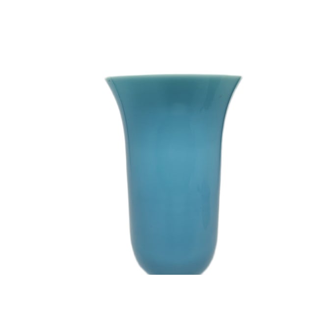 Postmodern Art Nouveau Fiorentina Roses Vase attributed to Stelvia by Empoli, Italy, 1950s For Sale - Image 3 of 18