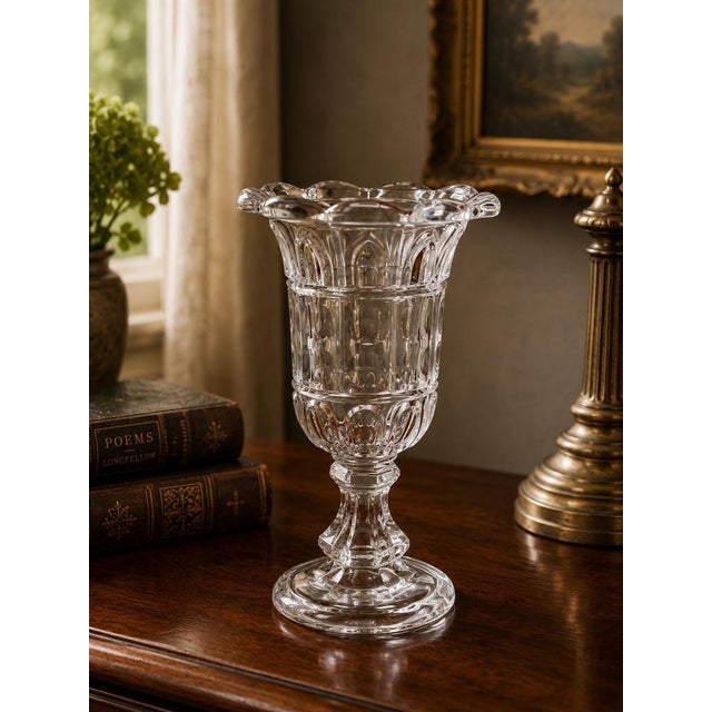 The Gothic Revival style was one of the defining decorative movements of the mid-19th century, and the Boston & Sandwich...