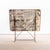 1960s Vintage French Table with Perforated Top, 1960s For Sale - Image 5 of 8