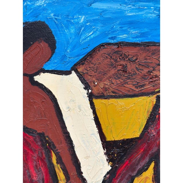Rollo, The Exchange, 1960s, Oil on Canvas, Framed For Sale - Image 7 of 14