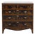English 19th Century Chinoiserie Lacquered Commode with Five Drawers For Sale