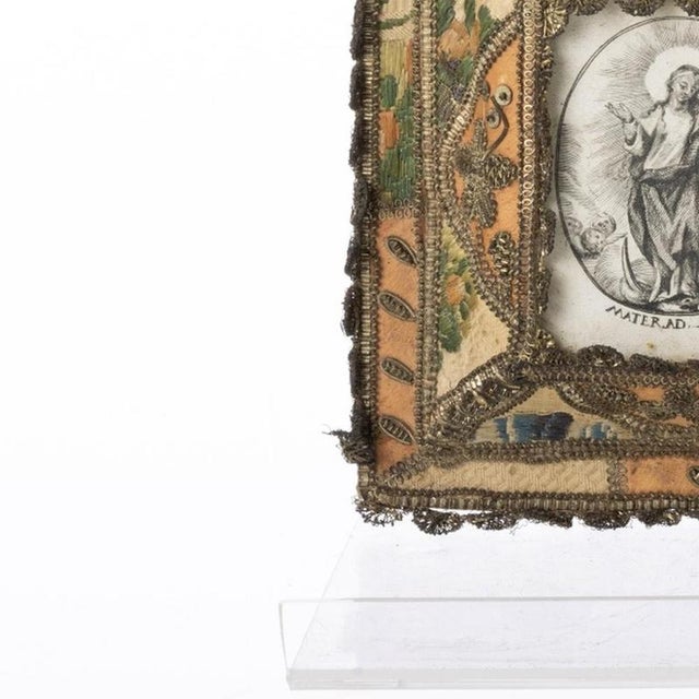 Antique Sacred Art Register, 1800s For Sale - Image 3 of 6