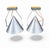 Large Modern Industrial Conical Aluminum Lamps, Set of 2 For Sale - Image 10 of 18