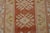 Vintage Hand-Knotted Anatolian Wool Rug With Geometric Floral Medallions, Terracotta and Cream For Sale - Image 9 of 10