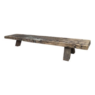 Large Oak Coffee Table, 1900s For Sale