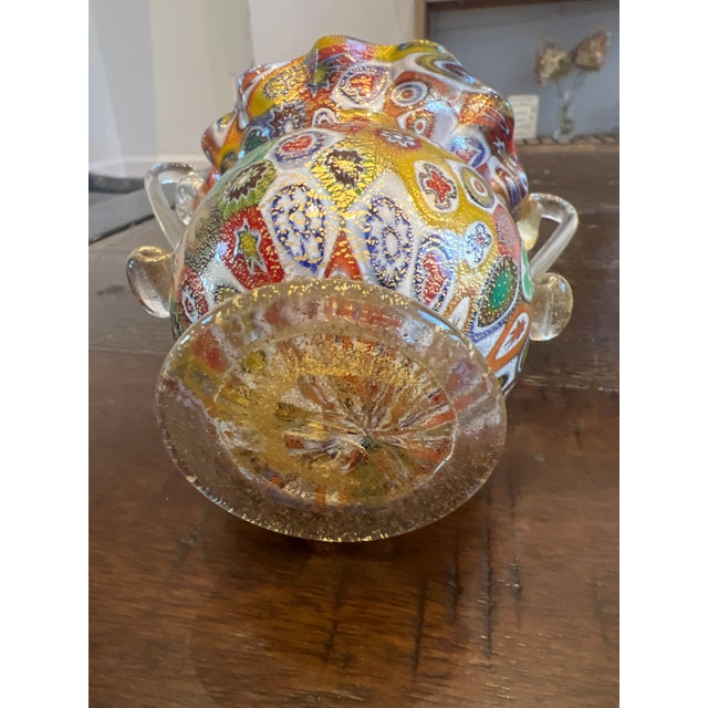 Fratelli Toso Fratelli Toso Murano Small Vase For Sale - Image 4 of 5