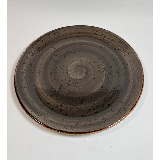 Steelite Performance Craft Coupe Plates in Porcini Set of 2 11.75” For Sale In Los Angeles - Image 6 of 11