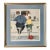 Late 20th Century Professionally Framed Print of the Famous Norman Rockwell Painting Titled "The Runaway" For Sale