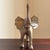 Mid 20th Century Large Mid-20th Century Brass Elephant Sculpture For Sale - Image 5 of 16