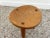 1960s Vintage Studio Crafted Three Legged Stool in Oak For Sale - Image 5 of 12