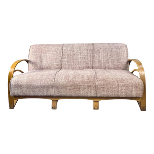 American Designer Oak Frame Fabric Sofa