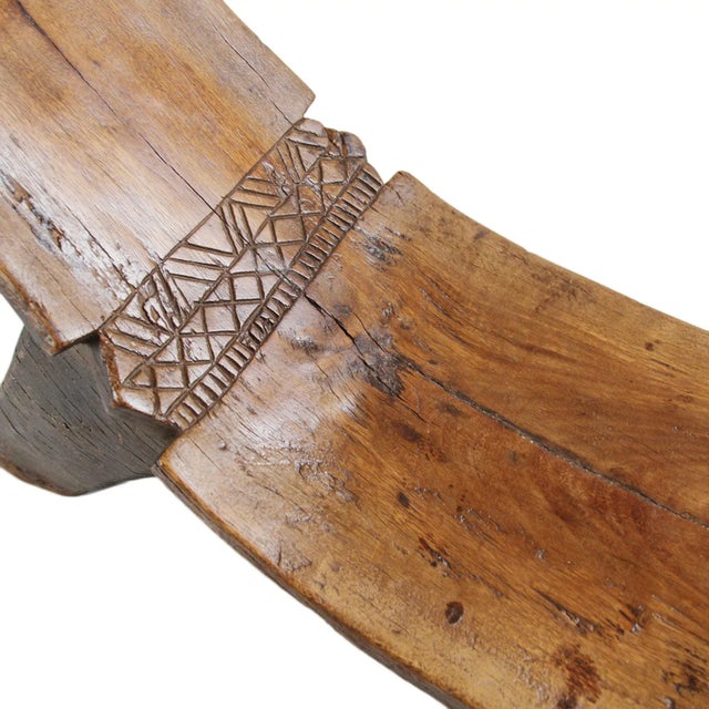 Tribal Vintage Lobi Lounge Chair Burkina Faso For Sale - Image 3 of 4