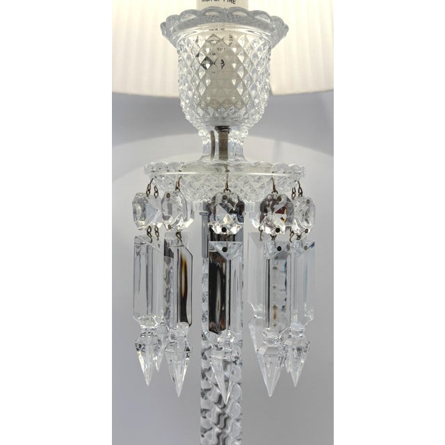 Baccarat Torch Table Lamp For Sale - Image 11 of 15