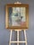 Mid-Century Modern Mid-Century Modern 'Figure by the Window' Swedish Abstract Figurative Oil Painting, Framed For Sale - Image 3 of 12