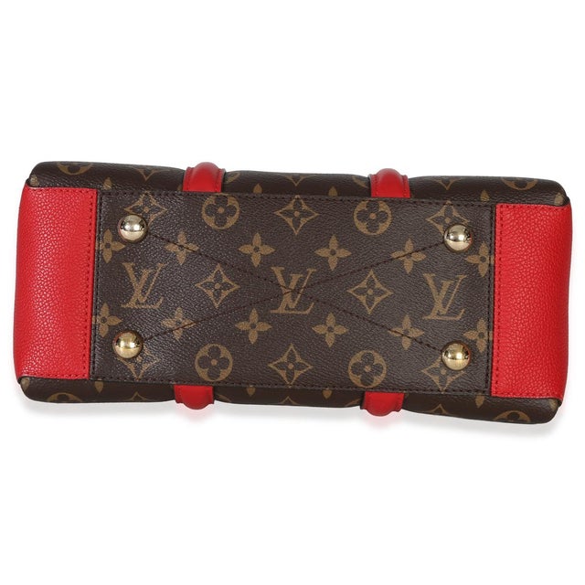 2020s Cherry Monogram Canvas Soufflot BB For Sale - Image 5 of 9