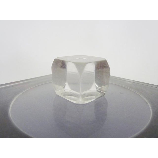 Vintage Ice Bucket in Acrylic Glass from Peppo, Italy, 1970s For Sale - Image 4 of 10